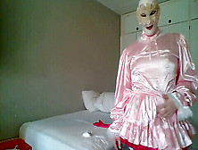 Sissy Webcam,  Crossdresser Handjob