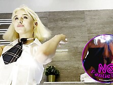 Petite Blonde's college dirt by No Panties TV