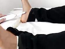 Mature Hunk's Intense Foot Frenzy in Bondage Dungeon