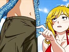 Honey Blonde 02 ⋆ Passionate Beach Sex Ends In Deep Love-Filled Creampie