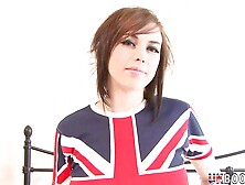 Hot and horny english born Louisa May at it again