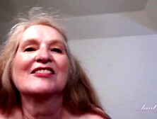 Aunt Judy's - Your Breasty 61yo GILF Stepmom Maggie JACKS U OFF & SUCKS YOUR PENIS (POV)