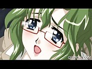 Seductive hentai babe fucked till she orgasms