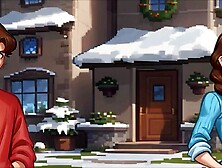 Wintertime Chronicles - Part 3 - Big Tits Goth Gave Me Blowjob By LoveSkySan69