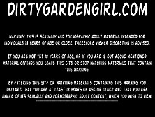 Dirtygardengirl Hard Butt Sex Fisting & Punching With Alex Thorn