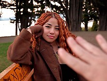 I meet ravishing Colombian skank in the church in Bariloche Argentina and offer her money for fucking