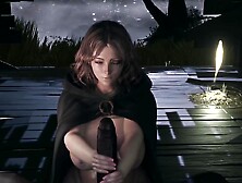 Melina From Elden Ring Plays With A Big Black Dick In 3d Porn From The First Person