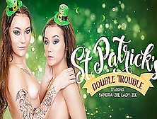 Lady Zee And Sandra Zee In St.  Patricku2019S Double Trouble