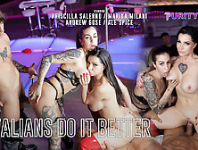 Italians Better - Marika Milani And Priscilla Salerno