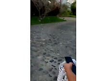 Public blowjob Daniela Duran sucks dick on a bus