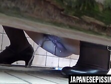 Golden glow of girls peeing inviting and sexy