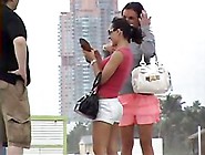 2 Tourists at South Beach