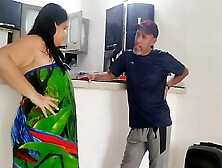 Perverted Neighbor In My Comes Over For Some Sugar And Ends Up Fucking My Huge Ass With His Hard Cock. So Yummy!