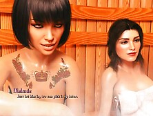 Being a DIK 0. 4. 0 Part 67 Sauna Fuck & Sage Kiss Gameplay by LoveSkySan69