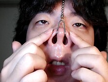 童貞マゾ豚のオナニー 20250126 最初は豚鼻の触診、13分30秒まで豚顔自撮りオナニー、最後は暴発射精しちゃうマヌケな童貞マゾ豚です