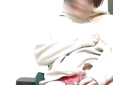 Japanese Tomboy's Huge Cumshot In Red Panties