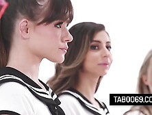 Lover have VR orgy with horny coeds - Alison Rey, Nina North, Whitney Wright, Carolina Sweets, Gracie May Green