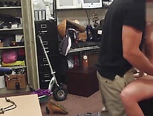 Blonde Teen Pussy Stretched Hardcore In Pawnshop Office