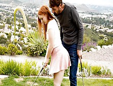 Devilsfilm Hot Ginger Youngster Gets Sexed By Step-Dilf After Golf Practice