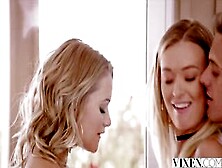 Vixen Mia Malkova And Natalia Starr Share A Biggest Dick!!