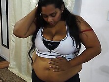 Bbw Workout Fail And Belly Stuffing
