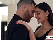 Valentin Day Surprise Gets Fucked Hard By A - Mystery Man And Emily Willis