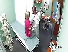 Doctor Fucks Hot Pigtailed Czech Blonde Teen