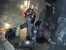 Action With Widowmaker, Overwatch