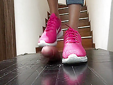 Pink Nike Stomp