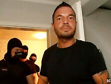 German Older Sperm Play Anal Gang Bang Party with three MILFs