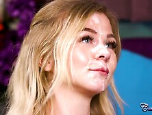 Amoral tart unbelievable facial clip