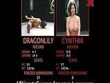 Exotic Dragonlily In A Naked Sexual Wrestling