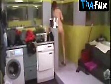 Elisabet Vuorinen Butt Scene In Big Brother Suomi