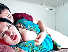 Indian Stepmother Shares Bed With Her Stepson,  They End Up Fucking Hard