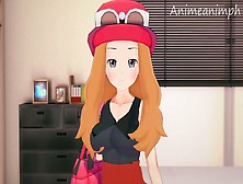 Fucking Horny Trainer Serena From Pokemon Until Cream Pie - Hentai Asian Cartoon