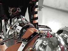 Chastity Slave In Wheelchair Dominated Hardcore 3D Bdsm Animation