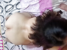 Busty married woman blowjob