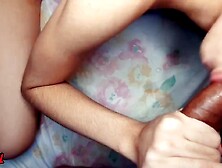 EATING MY CHARMING stepcousin'S BOOTY & FINISH IN HER THROAT