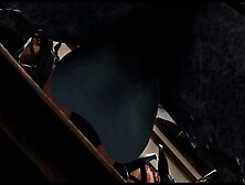 Big tits 3D babe gives titjob to stranger monster with big cock