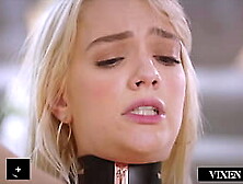 Kenna is dating an grandpapa who loves booty slam.  This babe's nervous about it and backs out each time they try.  This chab has