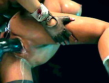 (4K) Lara Croft's Intense Anal 3D Hentai Encounter with a Massive Dildo & Creampie