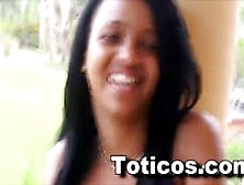 Toticos. Com Dominican Black Teen Ashlei Pov Blowjob