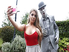 Enchanting Alessandra Jane - outdoor action - Brazzers Exxtra