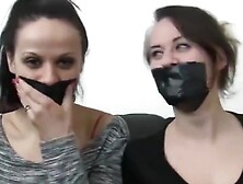 Self Gag Has Gone Wrong