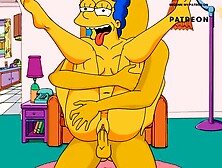 Marge Simpson Butterfly Simpsons Xxx Cartoon Porn