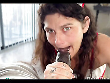 Naughty Nurse Sample Collection Blowjob