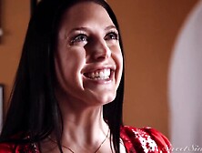 Angela White horny brunette Australian babe in erotic midnight hardcore