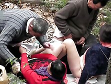group old grandpa fuck in forest
