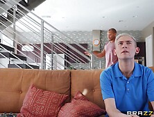 two For one 1 Of A Kind Scene With Bridgette B,  Xander Corvus,  Ricky Johnson - Brazzers Official