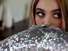 Stepsister Stuck Into A Donut